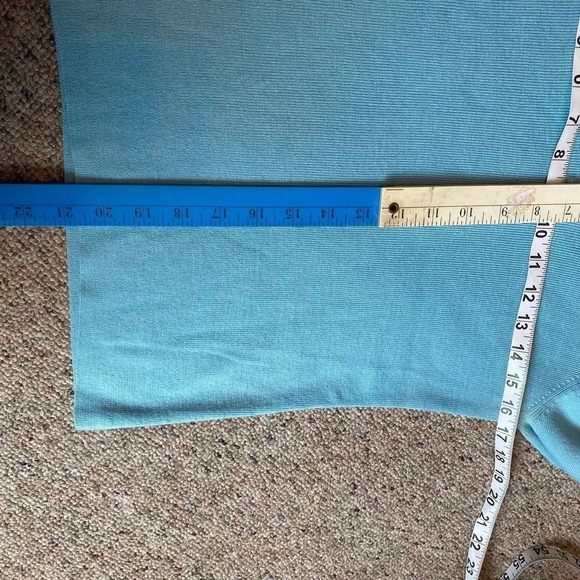 Ann Taylor Loft Cashmere Merino Wool Blend V Neck Sweater Women Size S Stretch - Picture 2 of 8